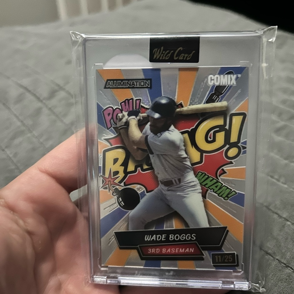 2024 Wild Card Alumination Comix 11/25 numbered Baseball Trading Card